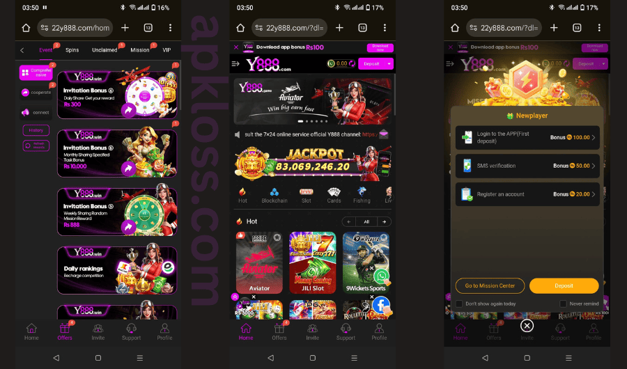 Y888 Game download